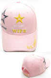 U.S. Army Wife New Star Shadow Womens Cap [Pink]