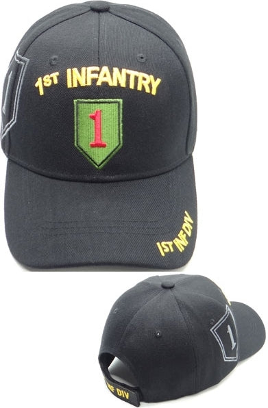 1st Infantry Side Shadow Mens Cap [Black]