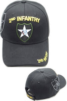 2nd Infantry Side Shadow Mens Cap [Black]