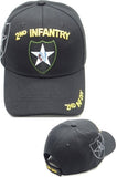 2nd Infantry Side Shadow Mens Cap [Black]