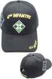 4th Infantry Side Shadow Mens Cap [Black]