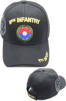 9th Infantry Side Shadow Mens Cap [Black]
