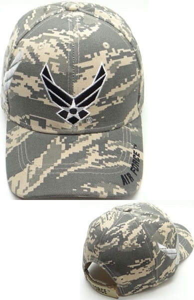 Air Force Wing Shadow Mens Cap [Digital Camouflage]