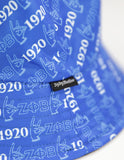 Big Boy Zeta Phi Beta Divine 9 S145 Reversible Womens Bucket Hat [Black/Royal Blue]