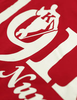 Big Boy Kappa Alpha Psi Divine 9 S4 Mens Long Sleeve Tee [Crimson Red]