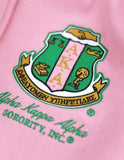 Big Boy Alpha Kappa Alpha Divine 9 S4 Womens Wool Jacket [Pink]