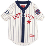 Big Boy Detroit Stars S2 Heritage Mens Baseball Jersey [Ivory White]