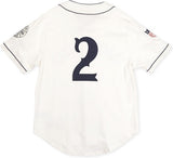 Big Boy New York Black Yankees S2 Heritage Mens Baseball Jersey [Ivory White]