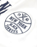 Big Boy New York Black Yankees S2 Heritage Mens Baseball Jersey [Ivory White]