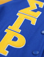 Big Boy Sigma Gamma Rho Divine 9 S4 Womens Wool Jacket [Royal Blue]