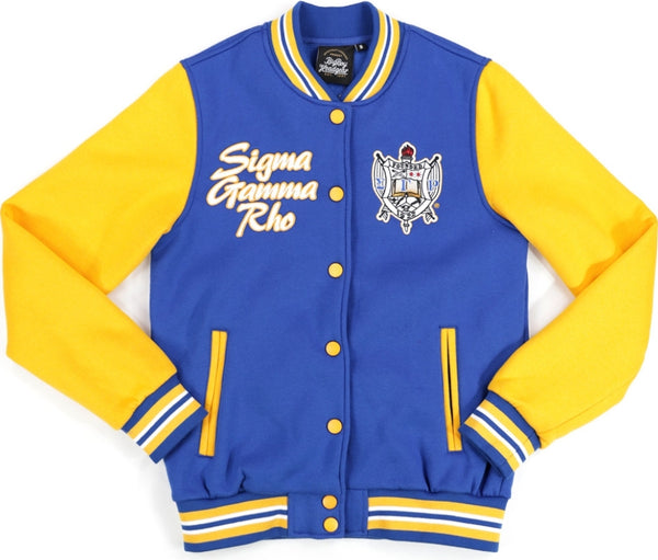 Big Boy Sigma Gamma Rho Divine 9 Womens Fleece Jacket [Royal Blue]