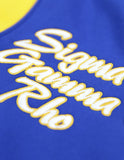 Big Boy Sigma Gamma Rho Divine 9 Womens Fleece Jacket [Royal Blue]