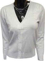 Buffalo Dallas Jack And Jill Of America Tone Classic Cardigan [Button Down - White]