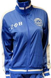 Buffalo Dallas Zeta Phi Beta Vintage Track Jacket [Blue]