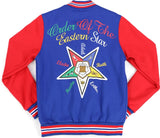 Big Boy Eastern Star Divine Womens Fleece Jacket [Royal Blue]