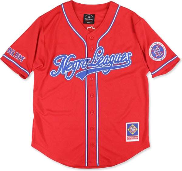 Big Boy Negro Leagues S8 Commemorative Adult Baseball Jersey [Red]