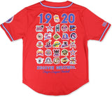 Big Boy Negro Leagues S8 Commemorative Adult Baseball Jersey [Red]