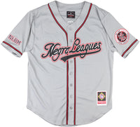 Big Boy Negro Leagues S8 Commemorative Adult Baseball Jersey [Grey]