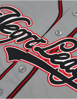 Big Boy Negro Leagues S8 Commemorative Adult Baseball Jersey [Grey]