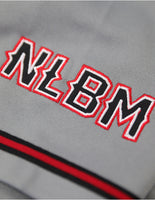 Big Boy Negro Leagues S8 Commemorative Adult Baseball Jersey [Grey]
