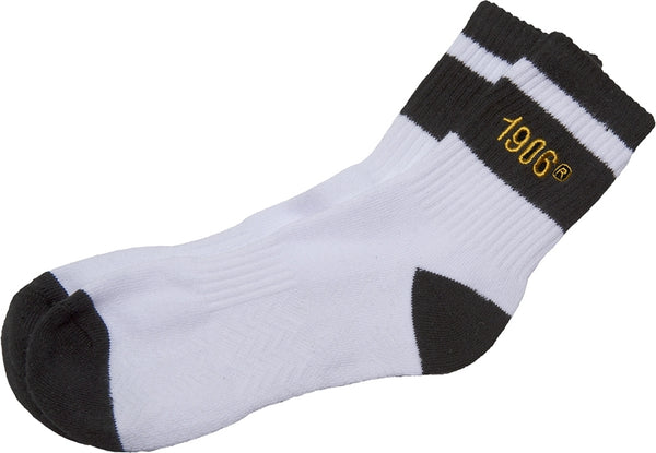 Alpha Phi Alpha Quarter Socks [White]