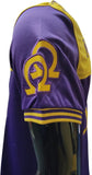 Buffalo Dallas Omega Psi Phi Football Jersey [Purple]