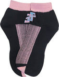 Buffalo Dallas Jack And Jill Of America Ankle Socks [Pre-Pack - Black/Pink]