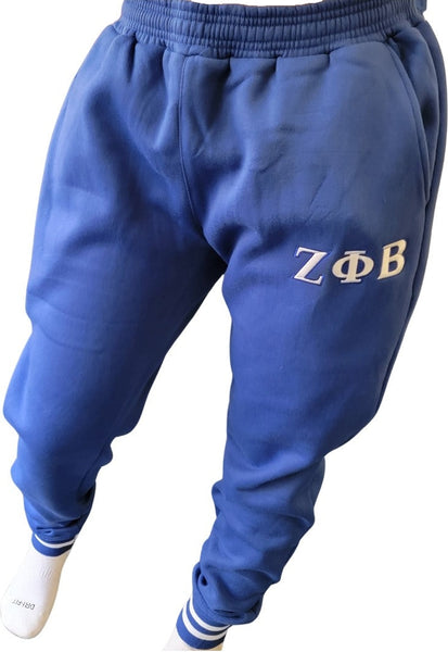 Buffalo Dallas Zeta Phi Beta Sweatpants [Blue]