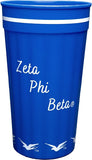 Zeta Phi Beta Stadium Cup [Blue]