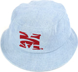 Big Boy Morehouse Maroon Tigers S148 Bucket Hat [Denim Blue]