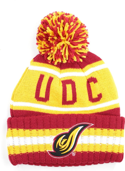 Big Boy District Of Columbia Firebirds S254 Beanie With Ball [Crimson Red]