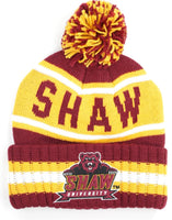 Big Boy Shaw Bears S254 Beanie With Ball [Maroon]