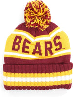 Big Boy Shaw Bears S254 Beanie With Ball [Maroon]