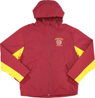 Big Boy Bethune-Cookman Wildcats S8 Mens Windbreaker Jacket [Maroon]