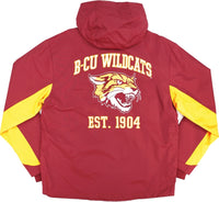Big Boy Bethune-Cookman Wildcats S8 Mens Windbreaker Jacket [Maroon]