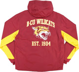 Big Boy Bethune-Cookman Wildcats S8 Mens Windbreaker Jacket [Maroon]