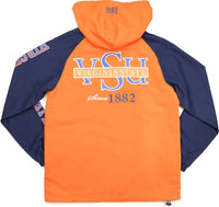 Big Boy Virginia State Trojans S4 Womens Anorak Jacket [Navy Blue]