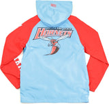Big Boy Delaware State Hornets S4 Womens Anorak Jacket [Red]
