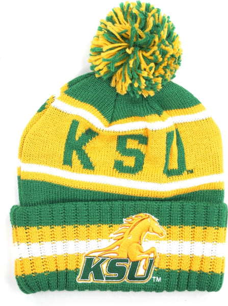 Big Boy Kentucky State Thorobreds S254 Beanie With Ball [Green]