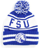 Big Boy Fayetteville State Broncos S254 Beanie With Ball [Royal Blue]
