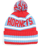 Big Boy Delaware State Hornets S254 Beanie With Ball [Red]