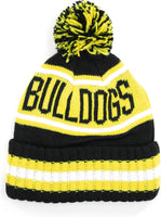 Big Boy Bowie State Bulldogs S254 Beanie With Ball [Black]