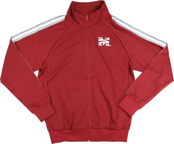 Big Boy Morehouse Maroon Tigers S6 Mens Jogging Suit Jacket [Maroon]