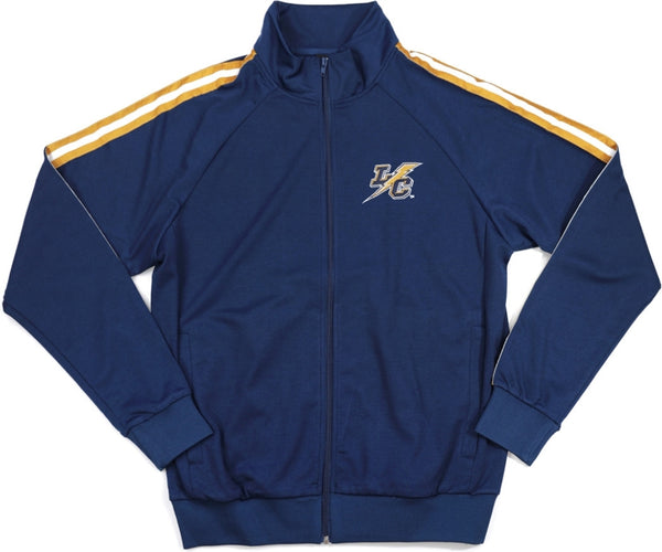 Big Boy Lehman Lightning S6 Mens Jogging Suit Jacket [Navy Blue]