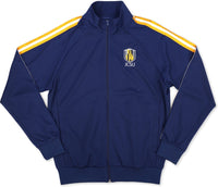 Big Boy Johnson C. Smith Golden Bulls S6 Mens Jogging Suit Jacket [Navy Blue]