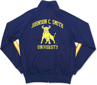 Big Boy Johnson C. Smith Golden Bulls S6 Mens Jogging Suit Jacket [Navy Blue]