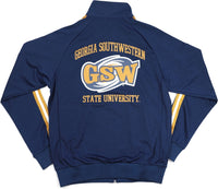 Big Boy Georgia Southwestern State Hurricanes S6 Mens Jogging Suit Jacket [Navy Blue]