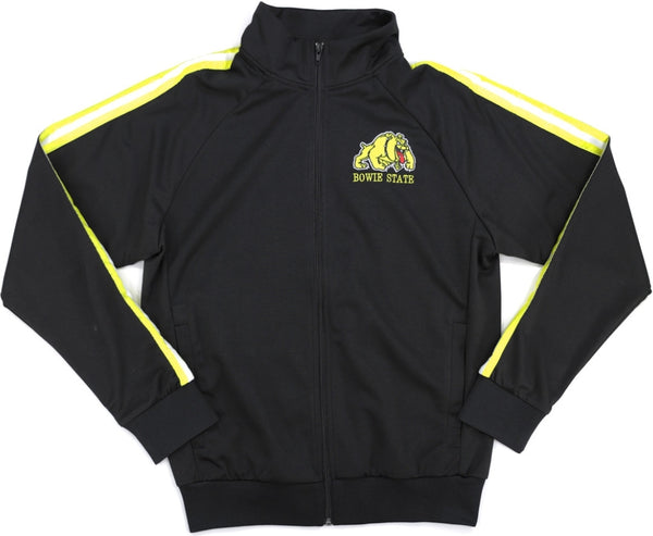 Big Boy Bowie State Bulldogs S6 Mens Jogging Suit Jacket [Black]