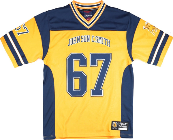 Big Boy Johnson C. Smith Golden Bulls S14 Mens Football Jersey [Gold]