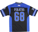 Big Boy Hampton Pirates S14 Mens Football Jersey [Black]